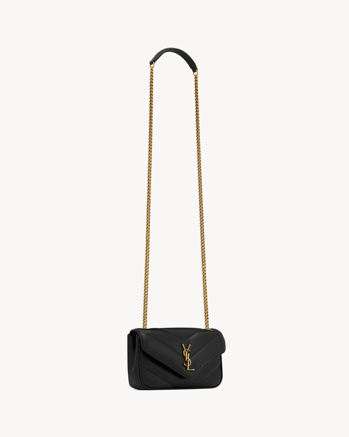 LOULOU MINI EN CUIR D'AGNEAU