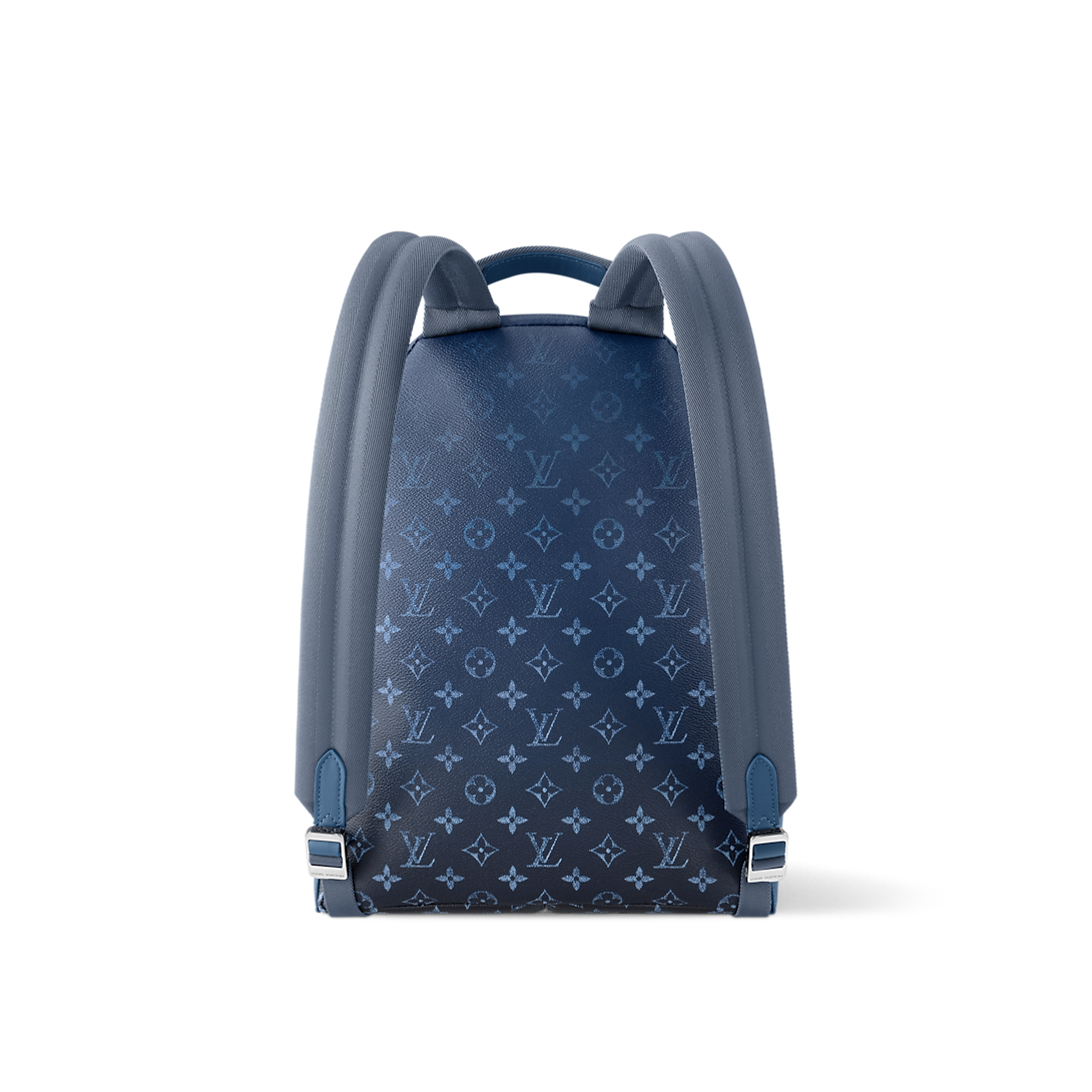 Sac Ă dos Discovery PM Toile Monogram Bleu et noir