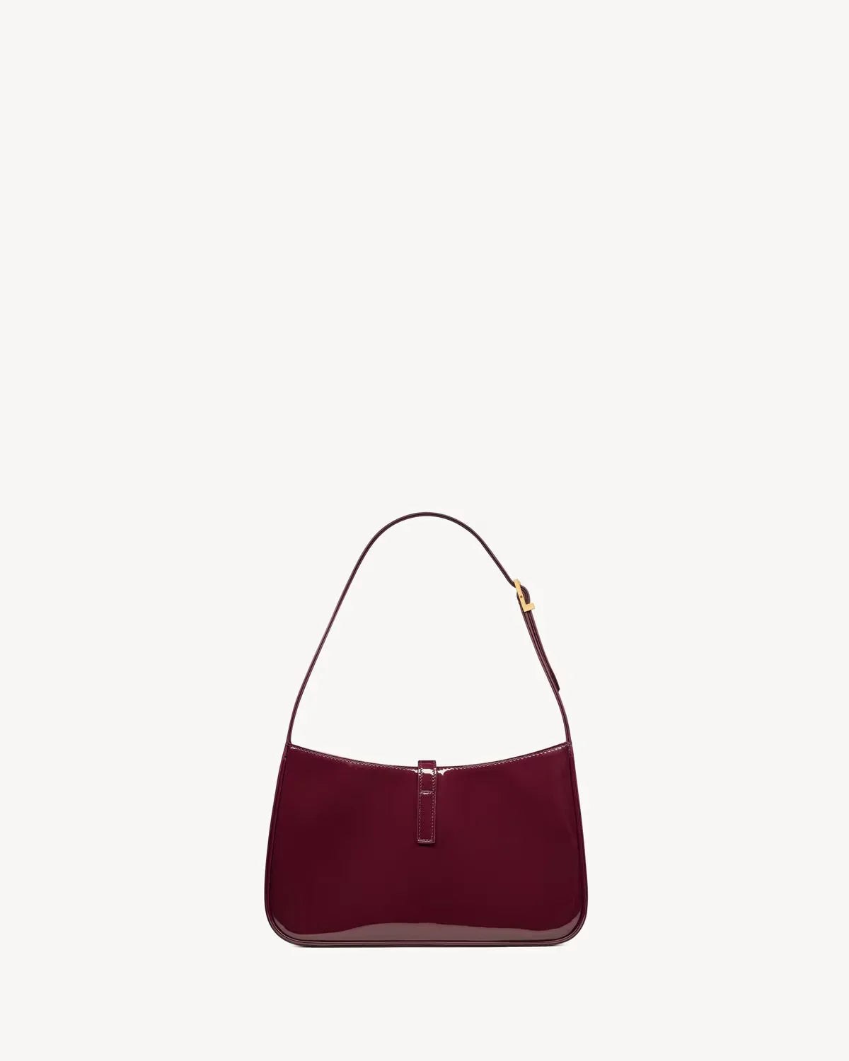 YSL - le 5 Ă  7 en cuir verni Red