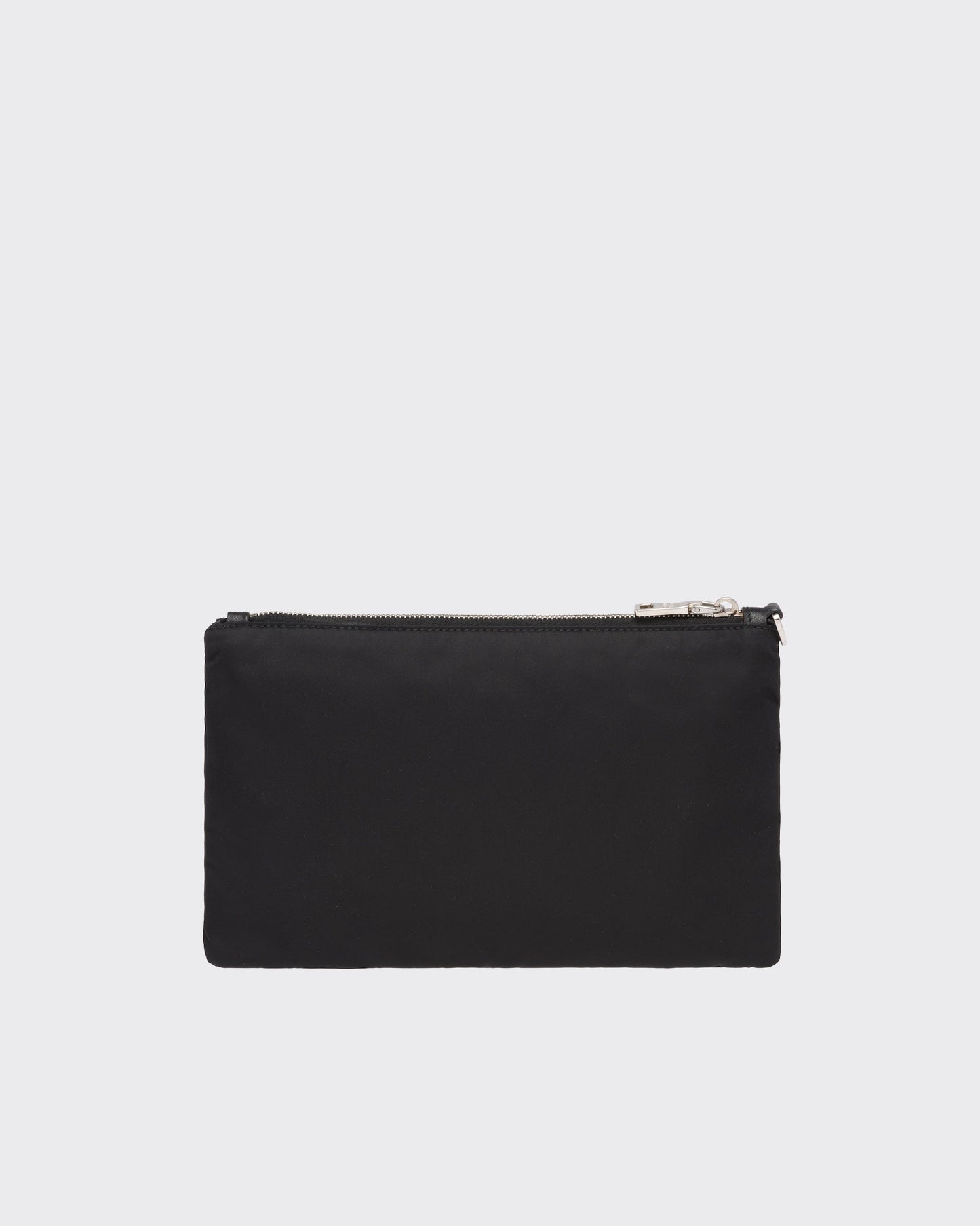 Pochette en Re-Nylon et cuir Saffiano