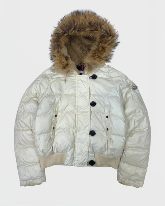 Moncler doudoune capuche à fourrure
