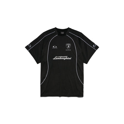 T-SHIRT SOCCER BALENCIAGA I AUTOMOBILI LAMBORGHINI OVERSIZE