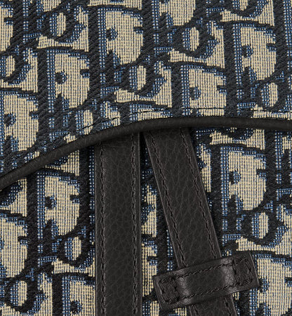 Sac Saddle Noir et Beige