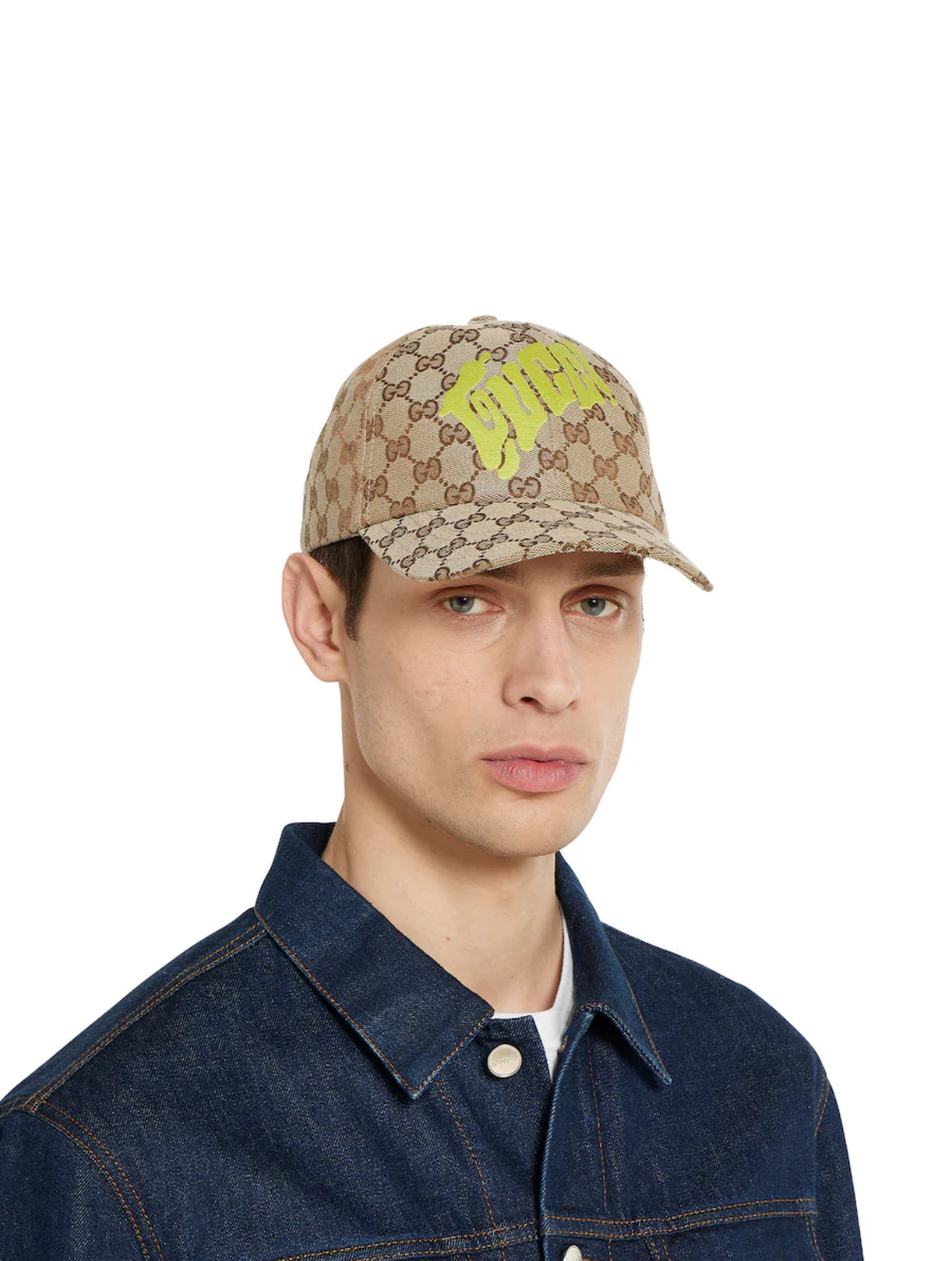 Casquette de baseball en toile GG avec imprimé