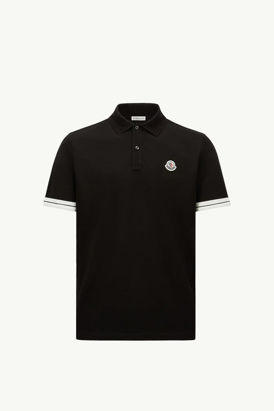 POLO EN PIQUÉ DE COTON À LOGO