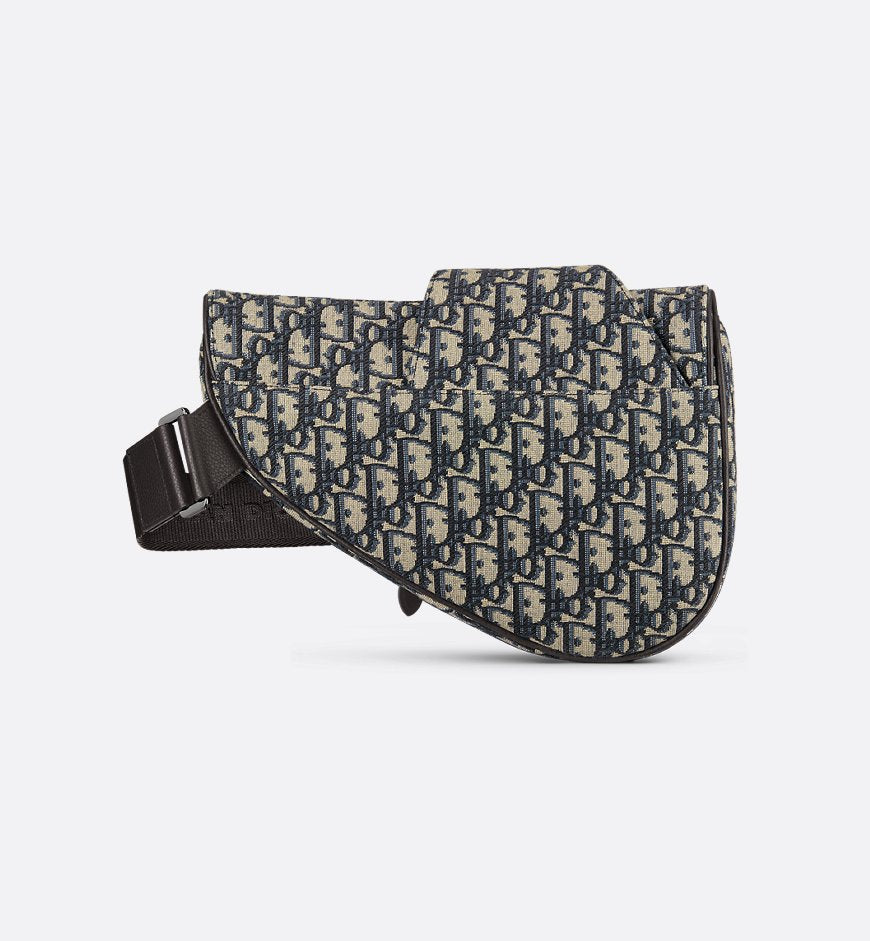 Sac Saddle Noir et Beige