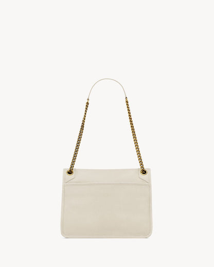 NIKI MEDIUM EN CUIR D’AGNEAU GRAINÉ