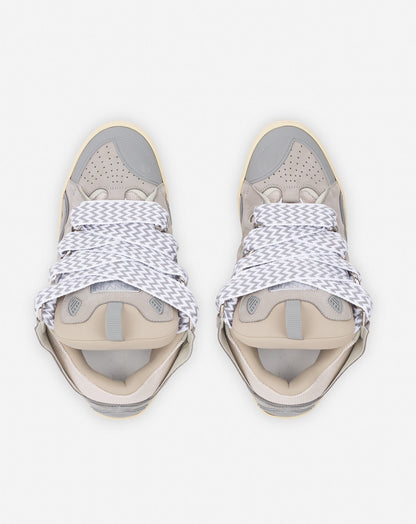 LANVIN LEATHER CURB GRIS