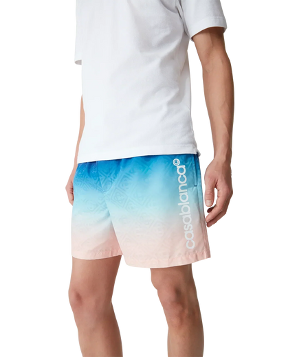 Jacquard Gradient Swim Shorts