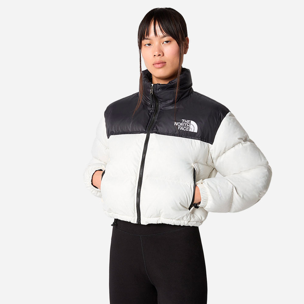 Veste Nuptse Courte - Blanche