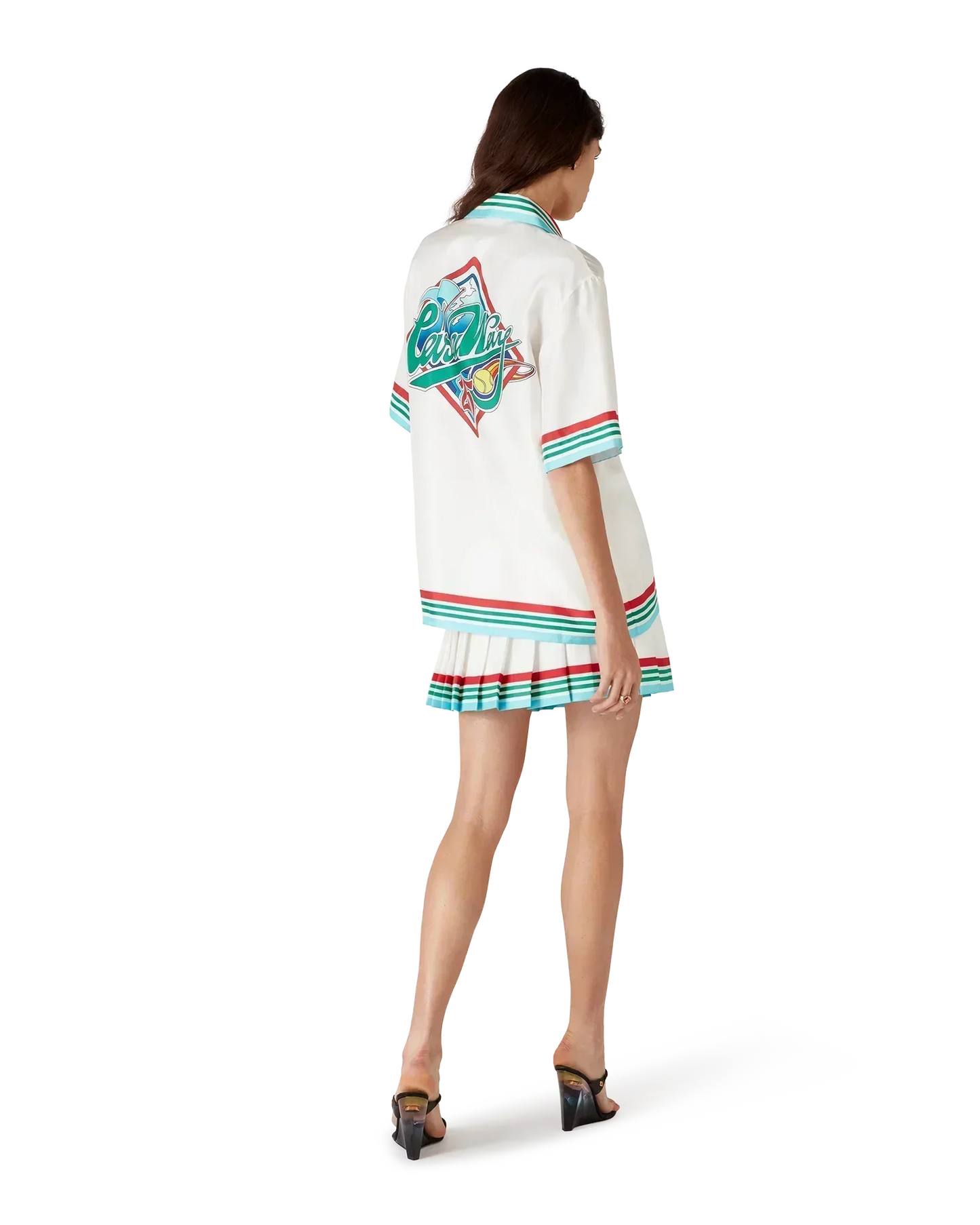 Casa Way World Series Short Sleeve Silk Shirt