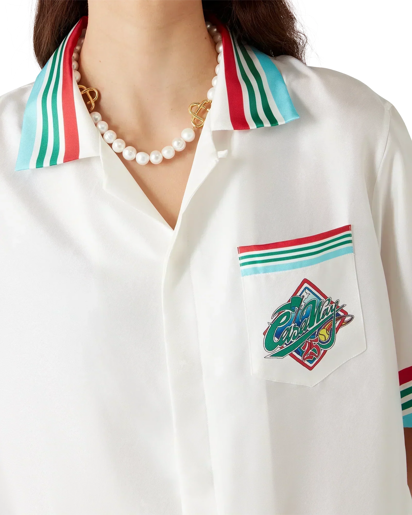 Casa Way World Series Short Sleeve Silk Shirt